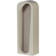 WOOOD Noam Wanddeco - Hout - Dust - 70x24x15