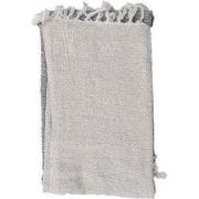 Clayre & Eef Plaid  125x150 cm Grijs Katoen Rechthoek Deken