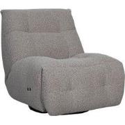 LABEL51 Fauteuil Relax & Recharge - Truffel grijs - Boucle - One Size