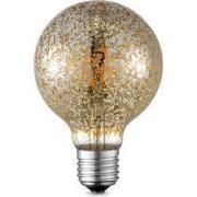 Edison Vintage LED filament lichtbron Globe - Goud - G95 Deco - Retro ...