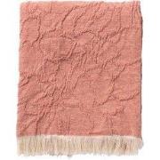 Dutch Decor FLORINE - Plaid 140x180 cm - met ingeweven patroon - effen...
