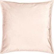 QUVIO Sierkussenhoes - 45x45cm – Fluweel - Licht roze