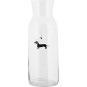 Clayre & Eef Karaf 1000 ml Transparant Glas Teckel