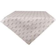 Clayre & Eef Tafelkleed 100x100 cm Beige Grijs Katoen Vierkant Konijn