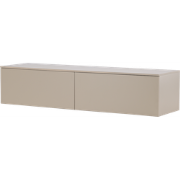 Leona houten dressoir beige - 160 x 35 cm