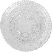 Clayre & Eef Gebaksbord  Ø 15 cm Glas Rond Bord