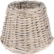 Clayre & Eef Lampenkap  Ø 20x15 cm Bruin Rotan Rieten Lampenkap