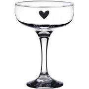 Clayre & Eef Champagneglas  150 ml Glas Hart Wijnglas
