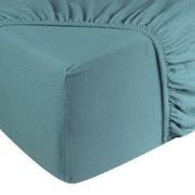 DoubleDry Hoeslaken Jersey 100% Katoen - Eenpersoons 90x200 cm - Zacht...