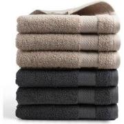 DoubleDry Hotel Handdoeken 50 x 100 cm – Set van 6 – 100% Katoen 500 g...