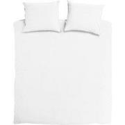 DoubleDry Dekbedovertrek 100% Percal Katoen - Eenpersoons 140x200/220 ...
