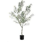 PTMD Kunstplant Olive - 110x70x156 cm - Polyester - Groen