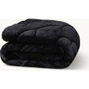 Flanel Velvet Easy Dekbed - Zwart - 140x200 cm