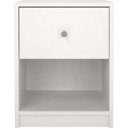 Nachtkastje met 1 lade en 1 open vak B37,9 cm  LISE