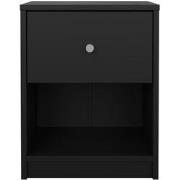 Nachtkastje met 1 lade en 1 open vak B37,9 cm  LISE