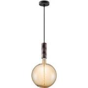 Home sweet home hanglamp Saga roest Spiral g260 - amber