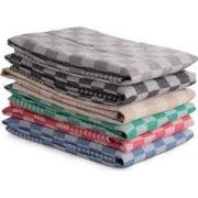 Luxe theedoeken Set - 36 stuks - 50x70 - 6 kleuren - blokpatroon - geb...