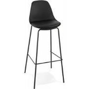 Barkruk COOKIE 445x445x955 cm Zwart