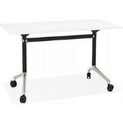FLEXO klapbureau 140x70x73 cm Wit