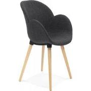 TAPIOCA design stoel 595x59x845 cm Grijs