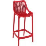 BROZER halfhoge snackkruk 44x51x95 cm Rood