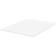 Beliani RESTFUL - Topper-Wit-PU-schuim