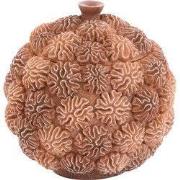 Light & Living - Deco box+deksel  - Ø17x16cm - Bruin