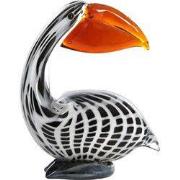 Light & Living - Ornament PELICAN - 13x7x16.5cm - Zwart