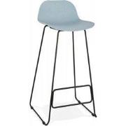 BABYLOS design barkruk 50x53x95 cm Blauw