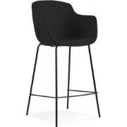FORTI halfhoge snackkruk 59x54x975 cm Zwart
