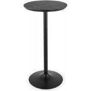 TAMAGO ronde statafel 60x60x1035 cm Zwart