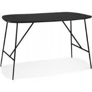 FIONA kleine tafel 1425x74x75 cm Zwart