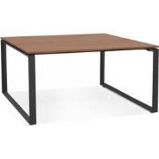 BAKUS vergadertafel 140x140x74 cm Zwart
