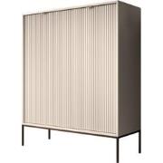 Meubella - Dressoir Navil - Beige - 104 cm - Hoog