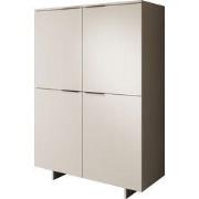 Meubella - Dressoir Ankara - Beige - 100 cm