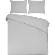 DoubleDry Dekbedovertrek 100% Natuurlijk Katoen - Eenpersoons 140x200/...