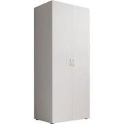 Meubella - Kledingkast Bernd - Wit - 74 cm