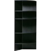 WOOOD Trian Tower Kast Wall - Essen - Zwart - 168x100x76