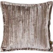 PTMD Senny Sierkussen - 45x3x45 cm - Fluweel - Beige