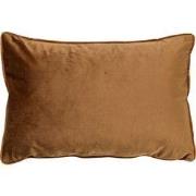 Dutch Decor FINN - Kussenhoes 40x60 cm - velvet - effen kleur - Tobacc...