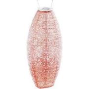 Long Oval dia. 20 cm Bazaar roze lampion
