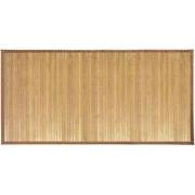 Lichtbruine bamboe badmat 122 x 61 cm