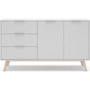 Buffet 2 deuren, 3 laden Campus - L140 cm