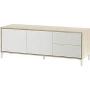 Tv-meubel 2 deuren en 2 laden Brooklyn - L130 cm
