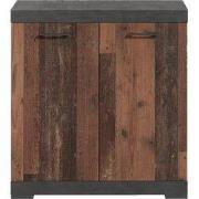 Buffet 2 Deuren met Verwijderbare Plank L80cm - Bristol