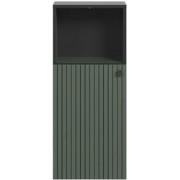 Lage badkamerkast met 1 deur en 1 open vak L40 cm - PUREBLISS