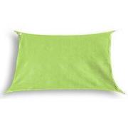 hanSe® Schaduwdoek Rechthoek Waterdoorlatend 4x5 m Zonnedoek Lime