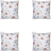 Madison -  Sierkussen Florina natural - Ca. 50x50 cm - Set van 4