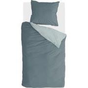 Byrklund Dekbedovertrek Side Way - 140x220 - 100% Katoen - Groen / Jad...