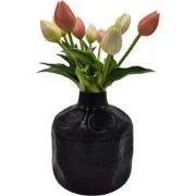 Vaas - Tulip - Zwart